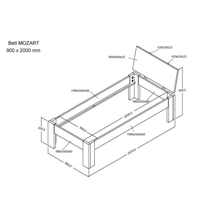 Mozart Komfortbett