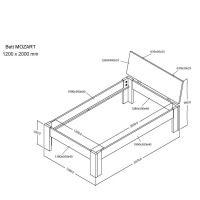 Mozart Komfortbett